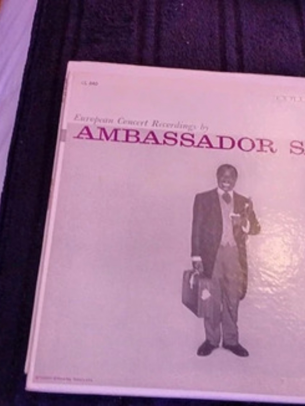 Ambassador Satch Vinyl Record Album Cover